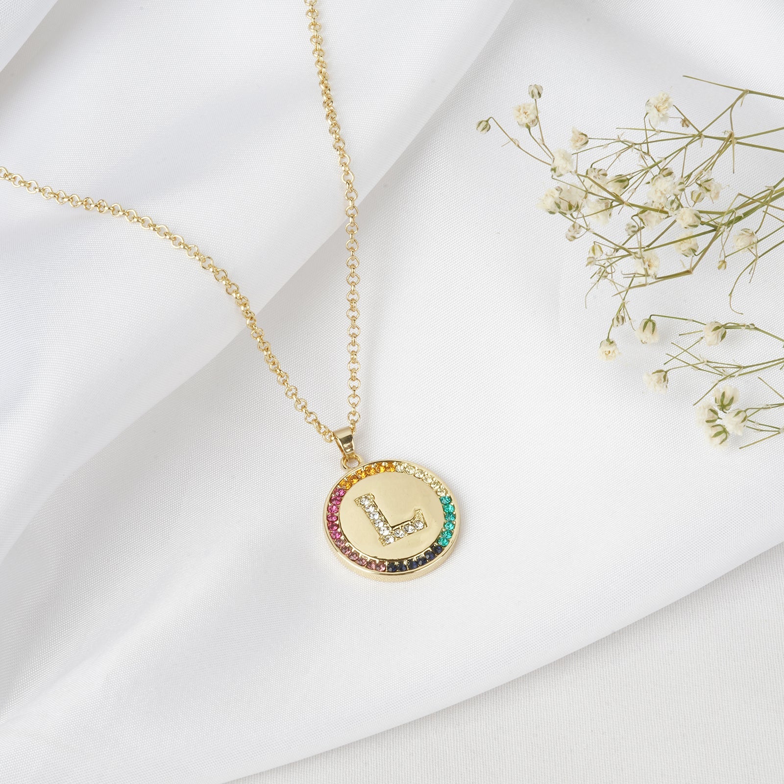Starlet Alphabet L Necklace