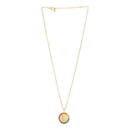 Starlet Alphabet L Necklace