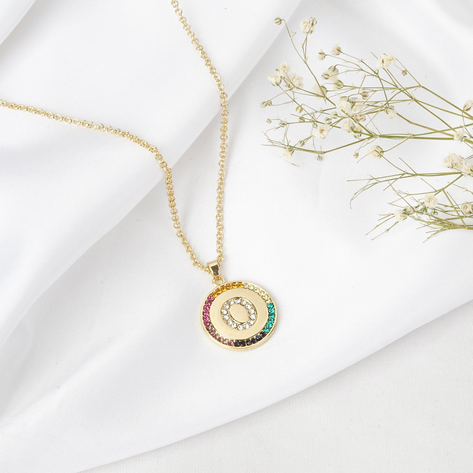 Starlet Alphabet O Necklace