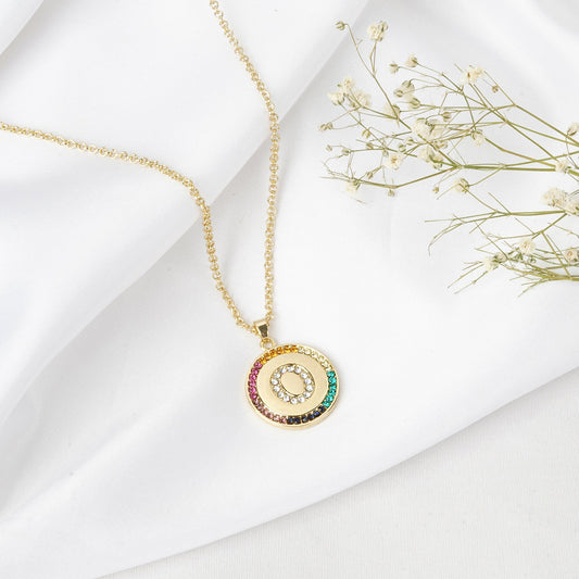 Starlet Alphabet O Necklace