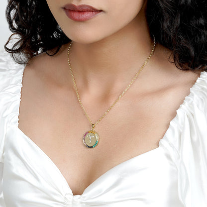 Starlet Alphabet T Necklace