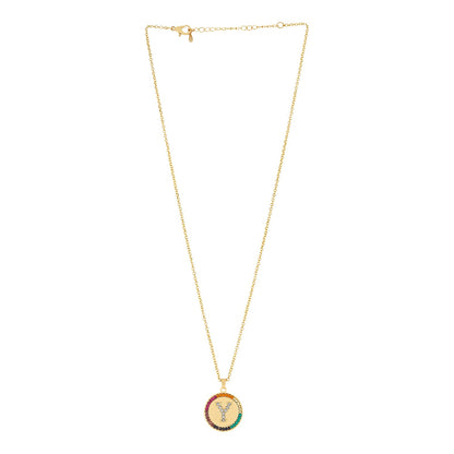 Starlet Alphabet Y Necklace