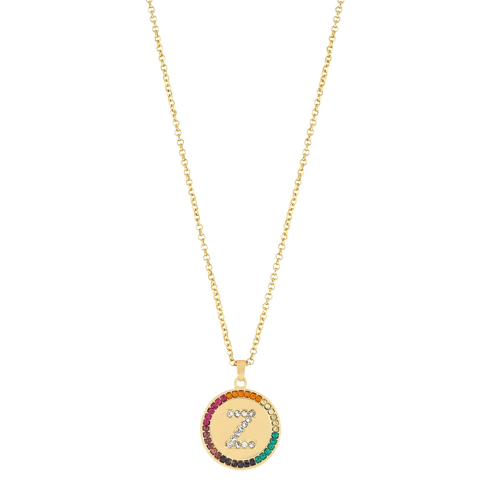 Starlet Alphabet Z Necklace