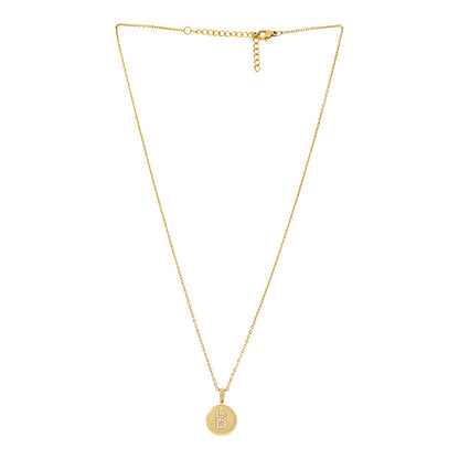 Silken Alphabet B Necklace