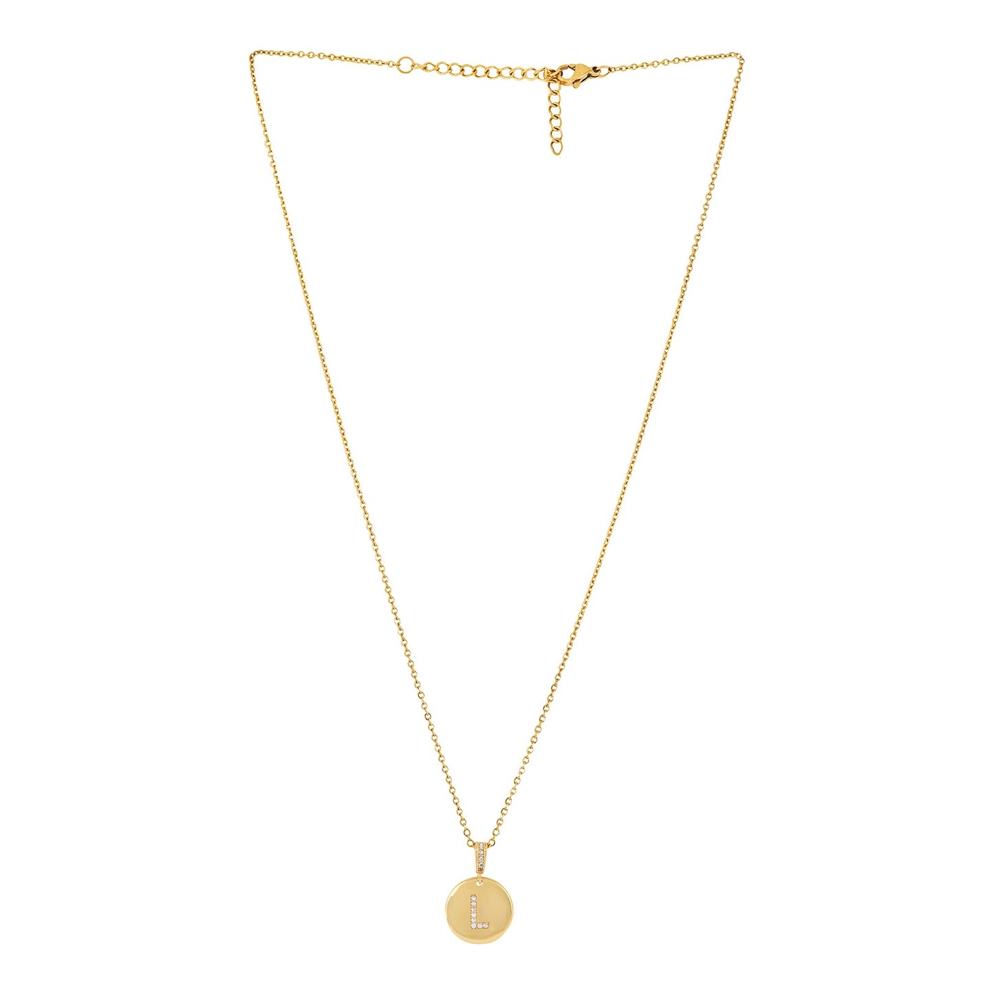 Silken Alphabet L Necklace