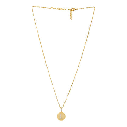 Silken Alphabet L Necklace