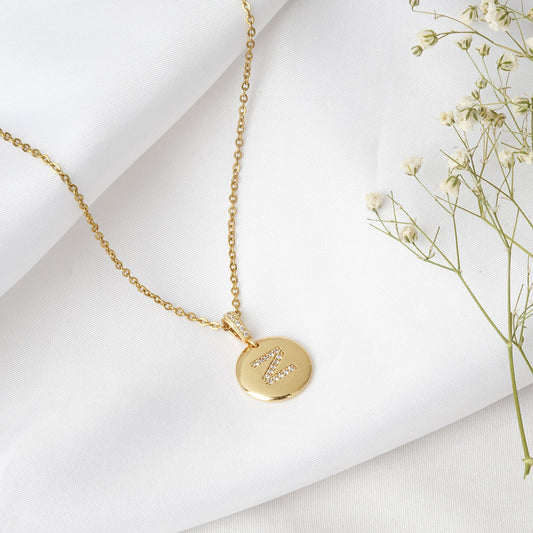 Silken Alphabet Z Necklace