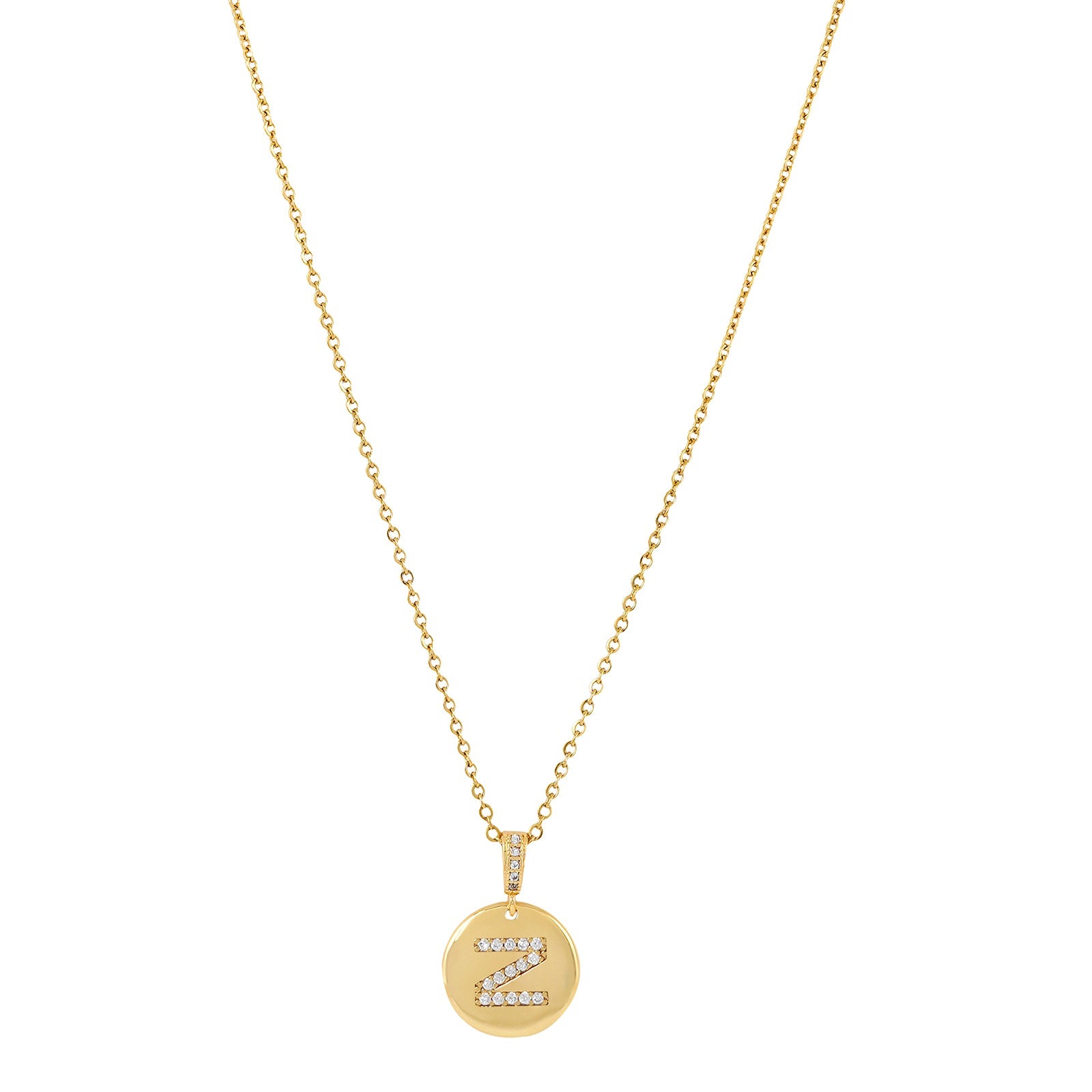 Silken Alphabet Z Necklace