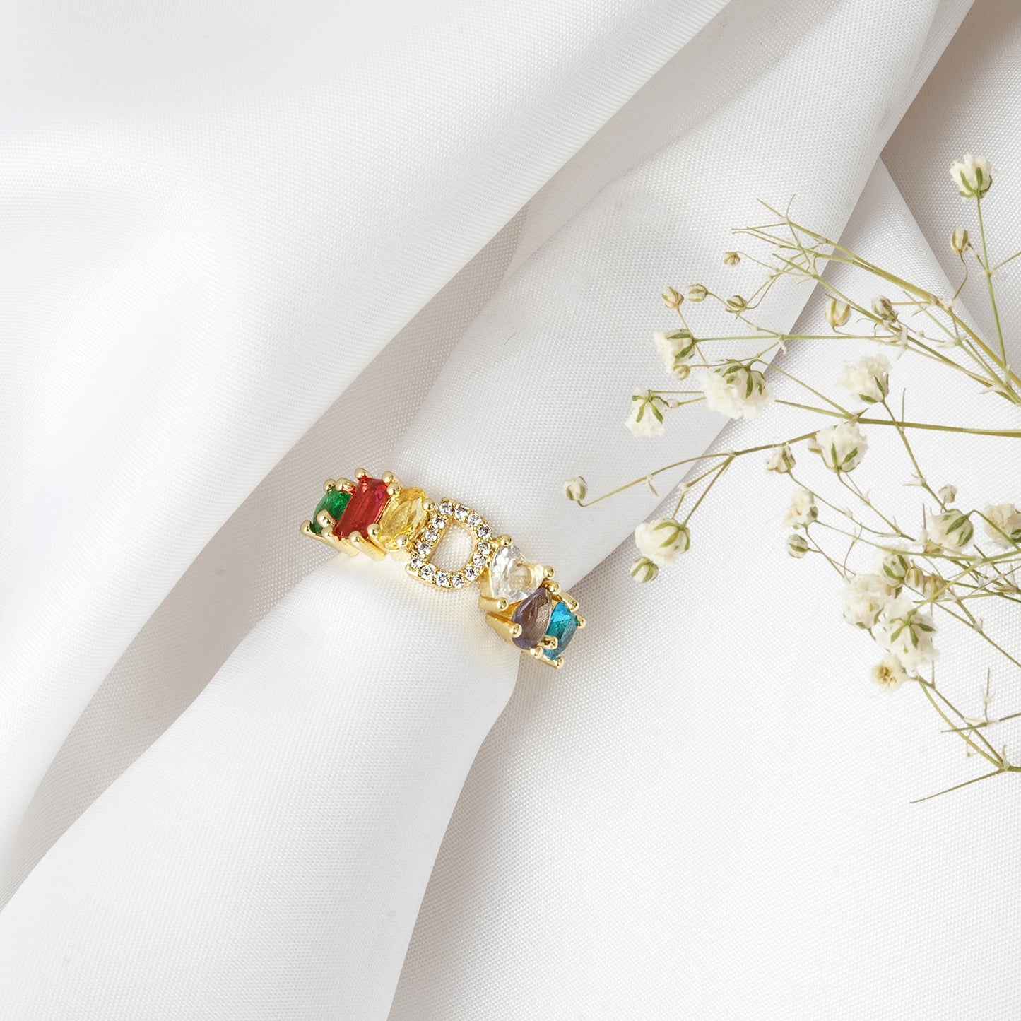 Lowe Multicolour Alphabet D Ring
