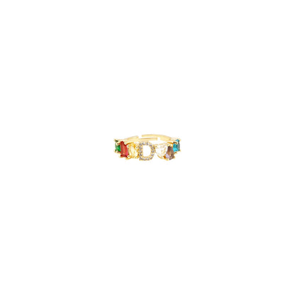 Lowe Multicolour Alphabet D Ring