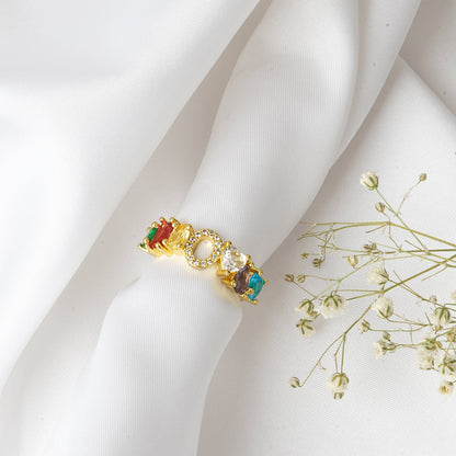 Lowe Multicolour Alphabet O Ring