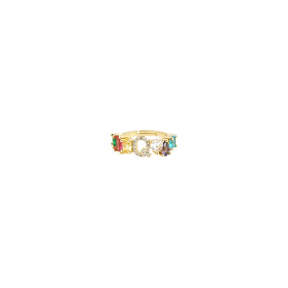 Lowe Multicolour Alphabet Q Ring