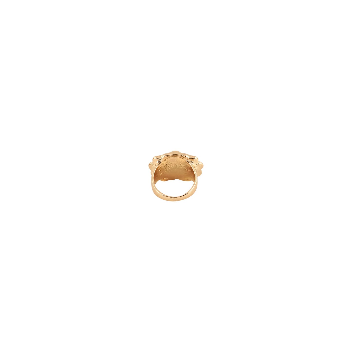 Vanilla Heart Signet Ring