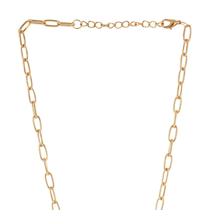 Faye Blue Heart Necklace