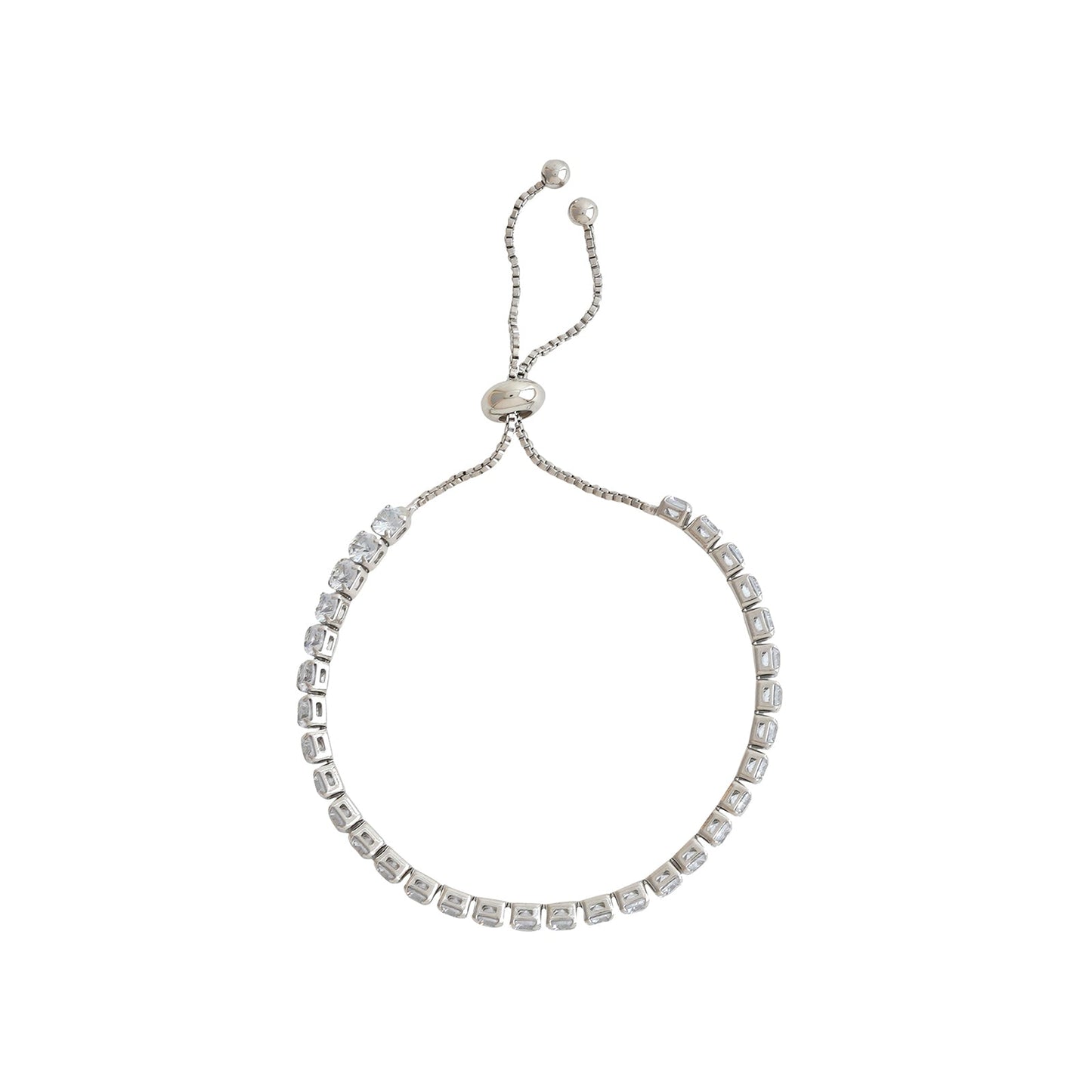 Nora Silver Tennis Bracelet