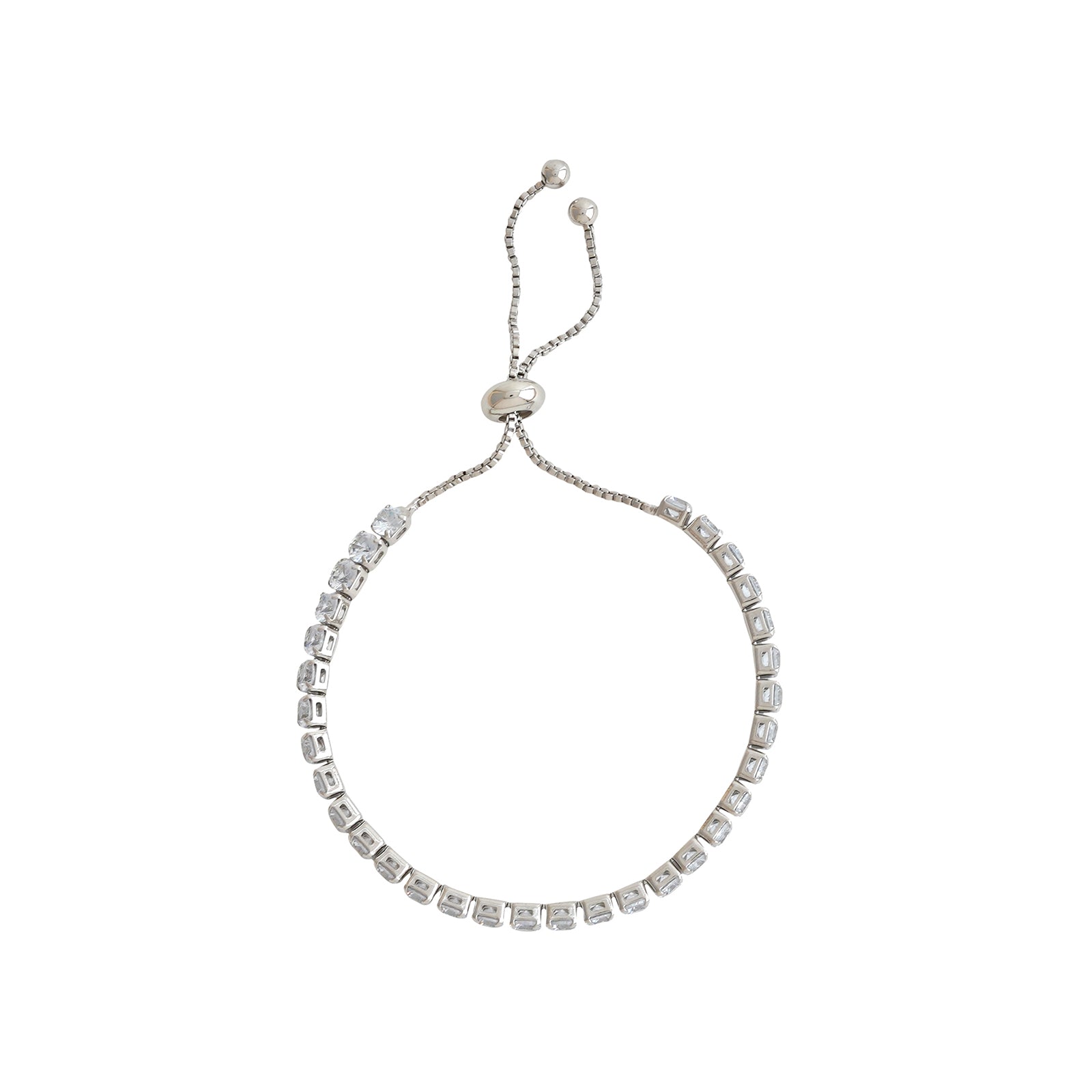 Nora Silver Tennis Bracelet