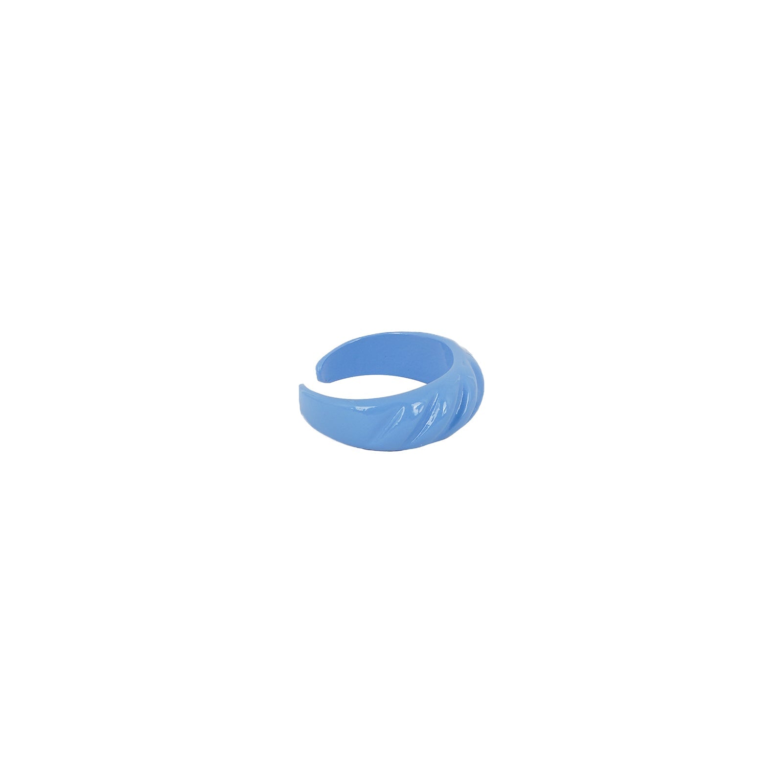 Blue Truffle Croissant Ring