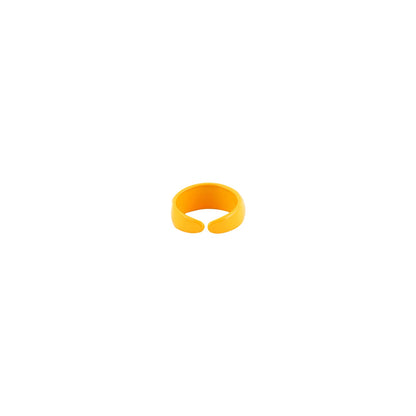 Yellow Truffle Croissant Ring
