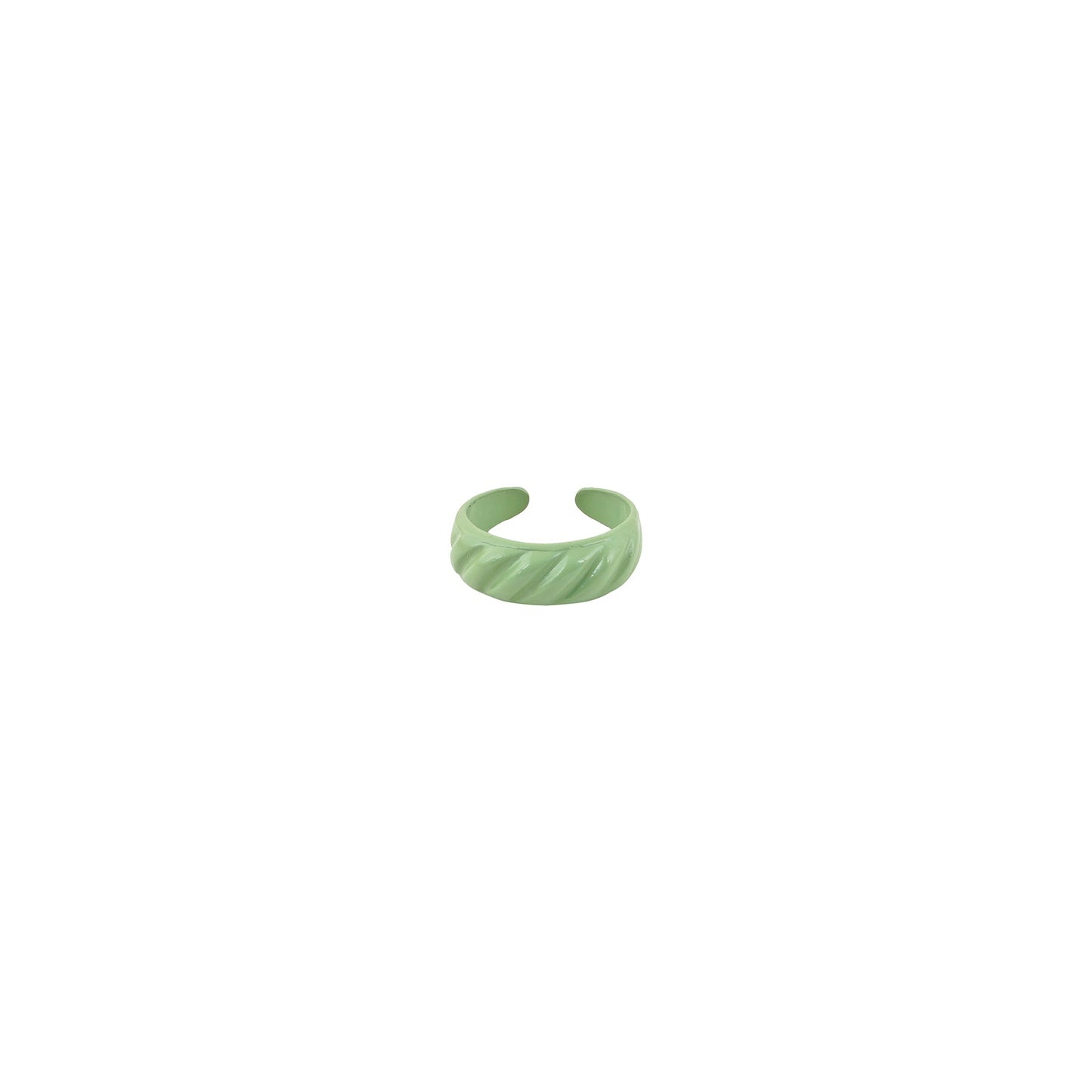 Green Truffle Croissant Ring