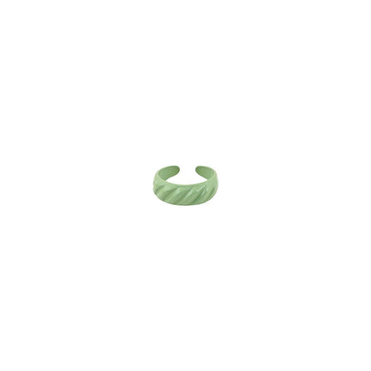 Green Truffle Croissant Ring
