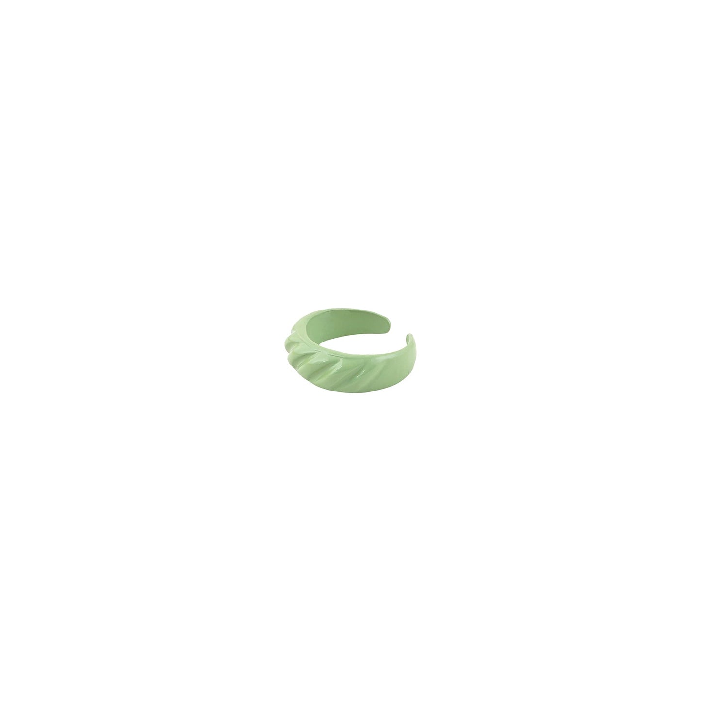Green Truffle Croissant Ring