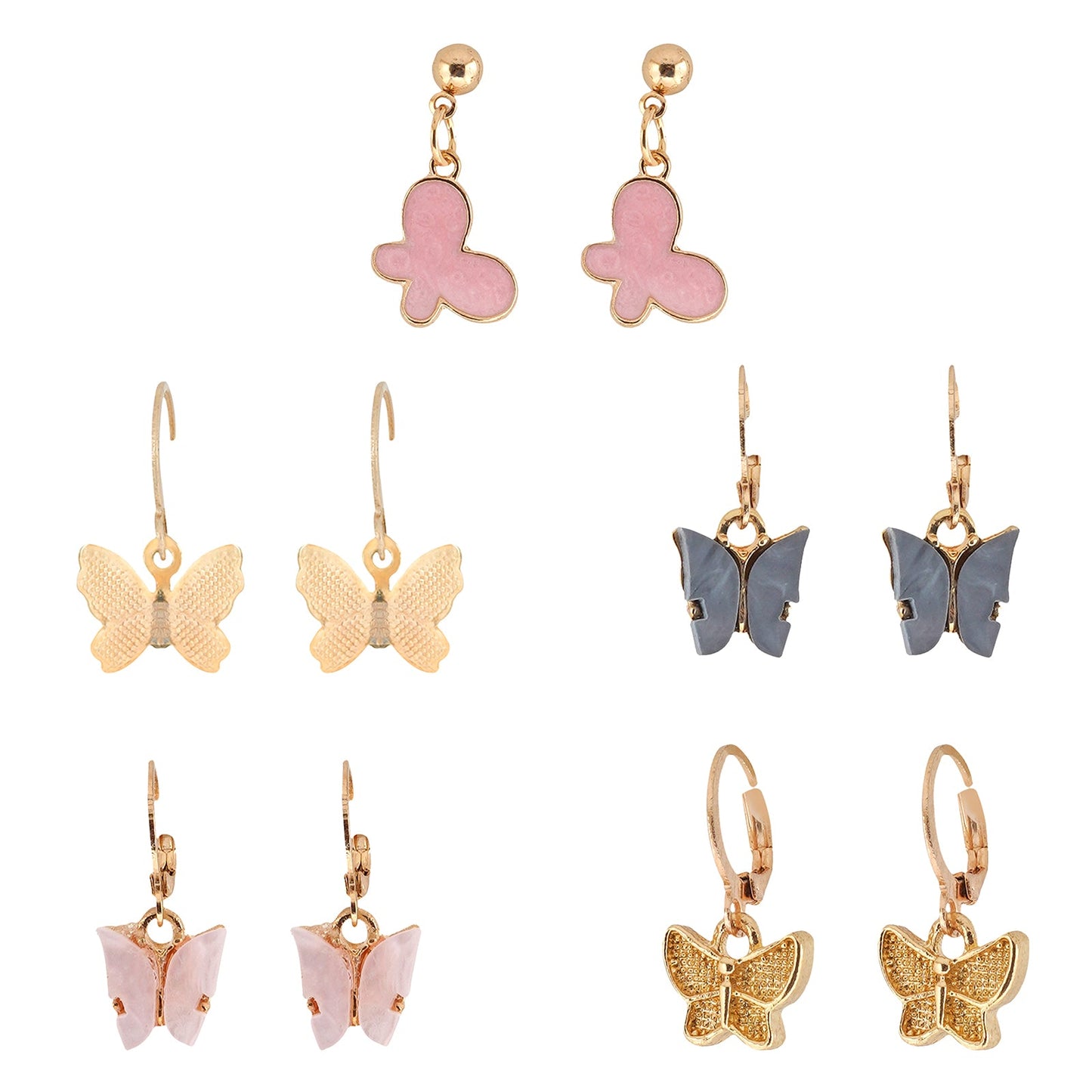 Falla Butterfly Earring Set