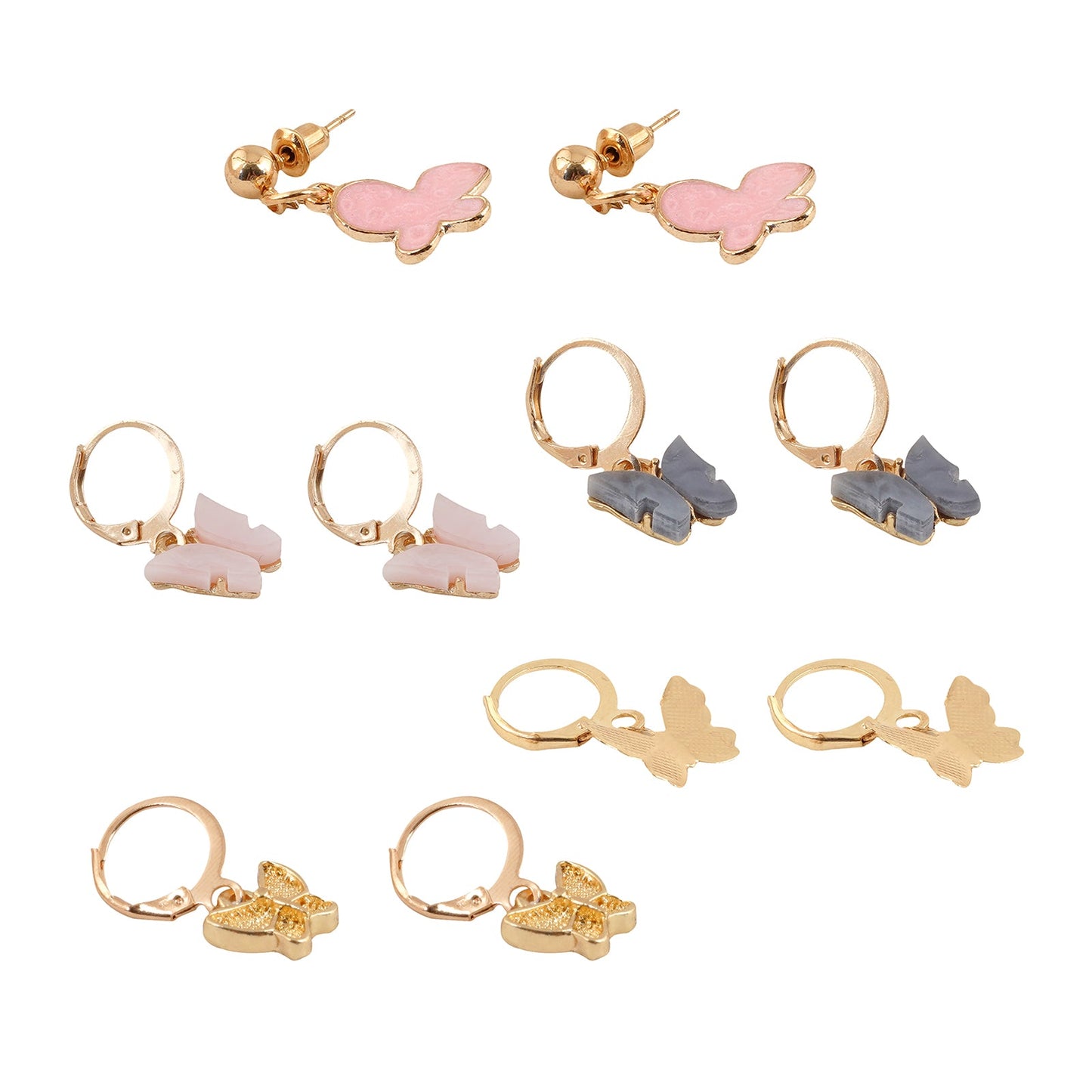Falla Butterfly Earring Set