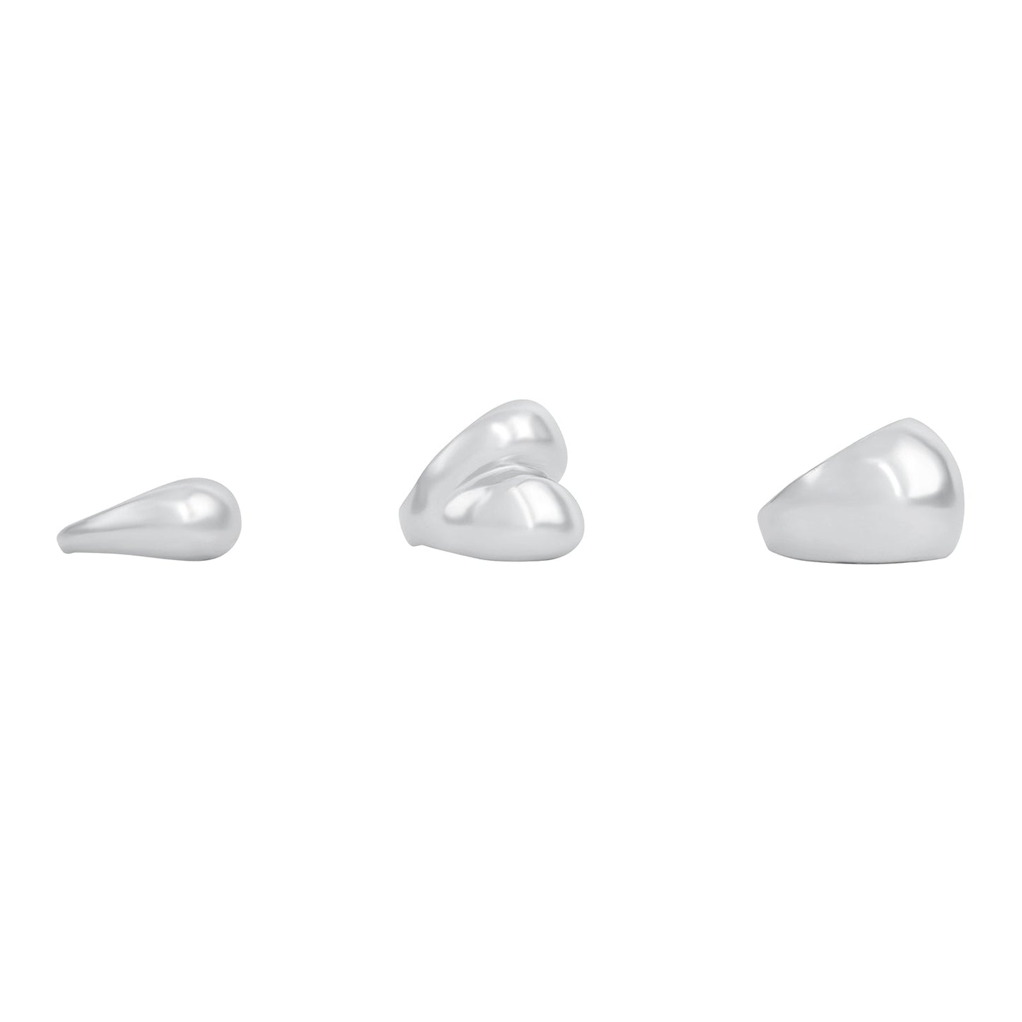 Hermione Silver Ring Set