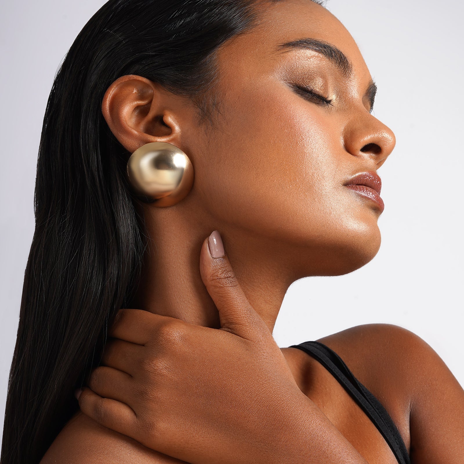 Lysandra Gold Earrings