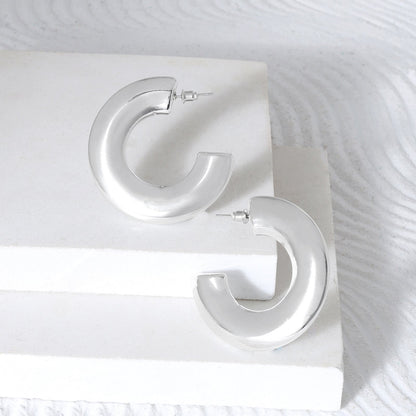 Olympias Silver Earrings