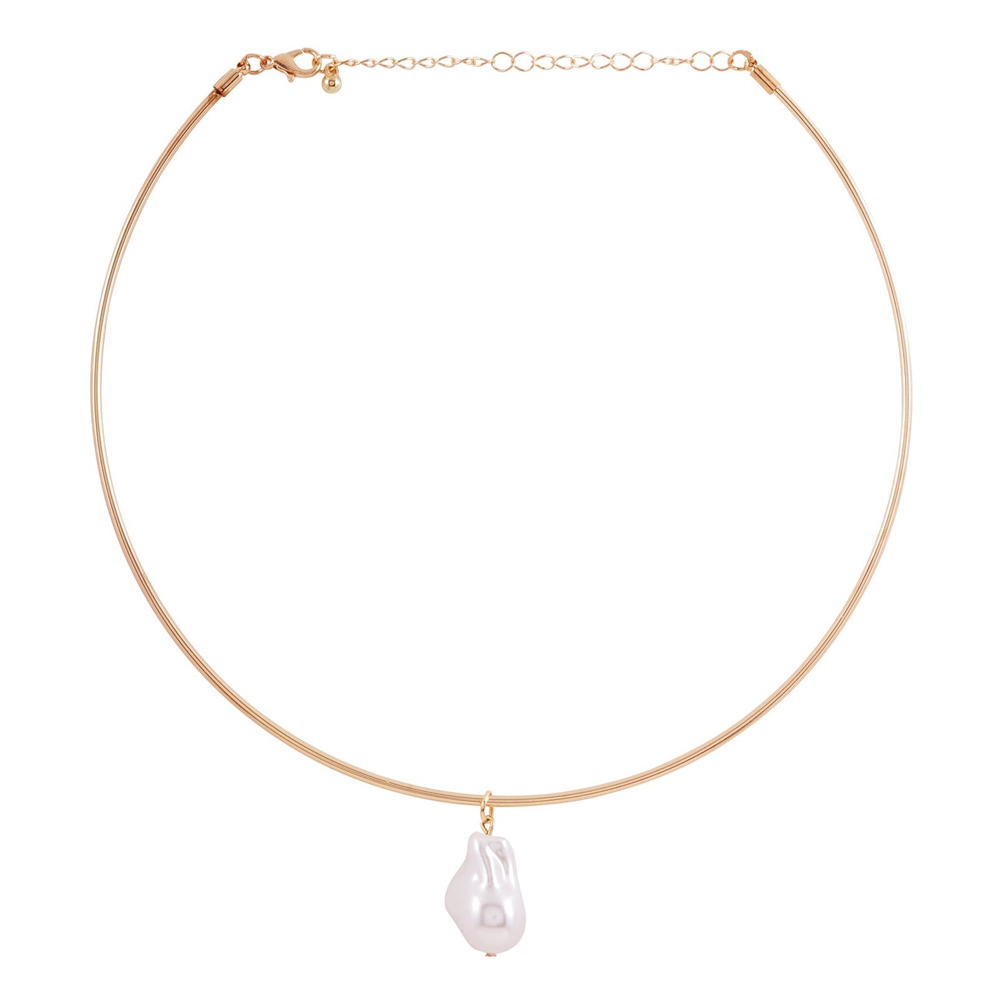 Maristela Pearl Gold Necklace