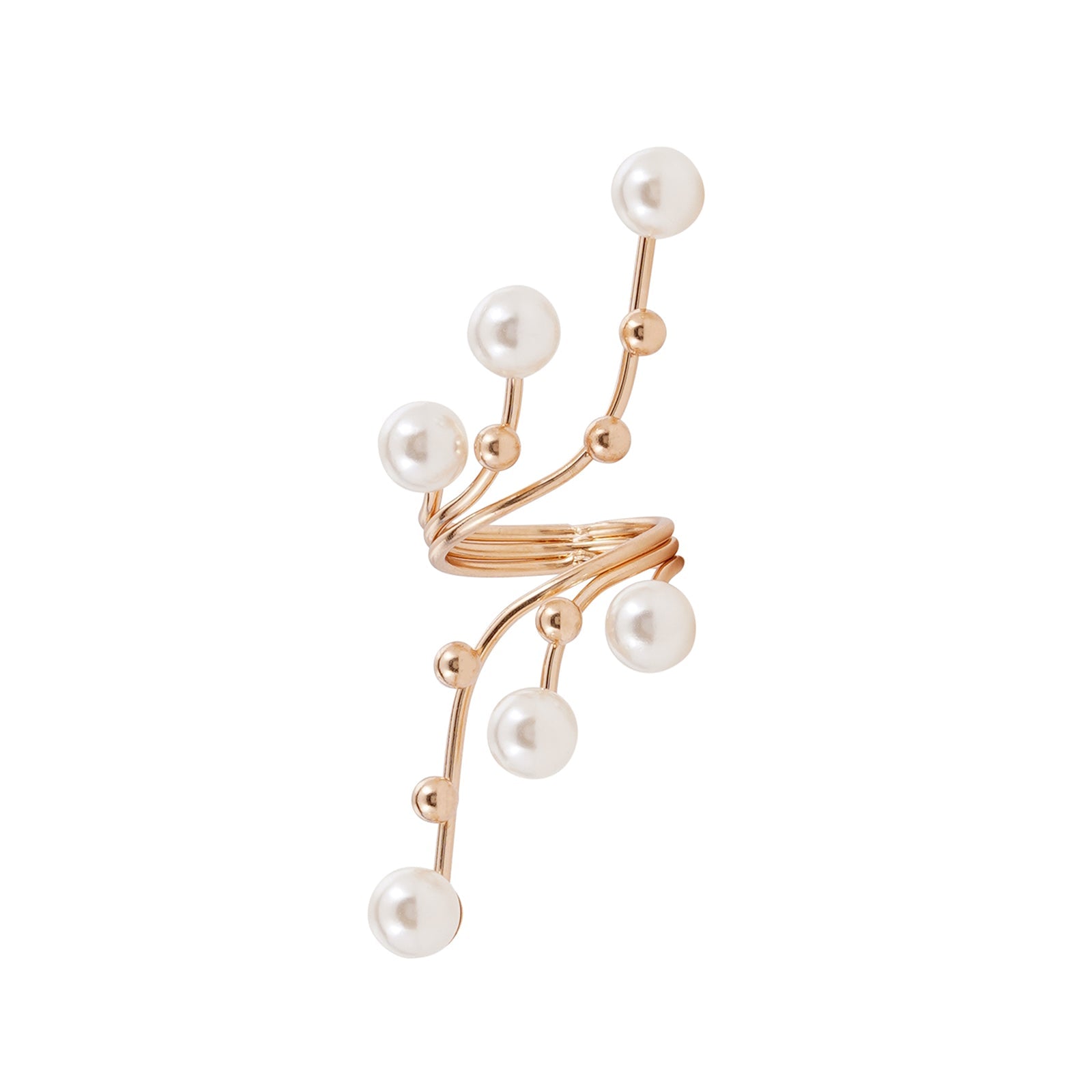 Perlita Pearl Gold Ring