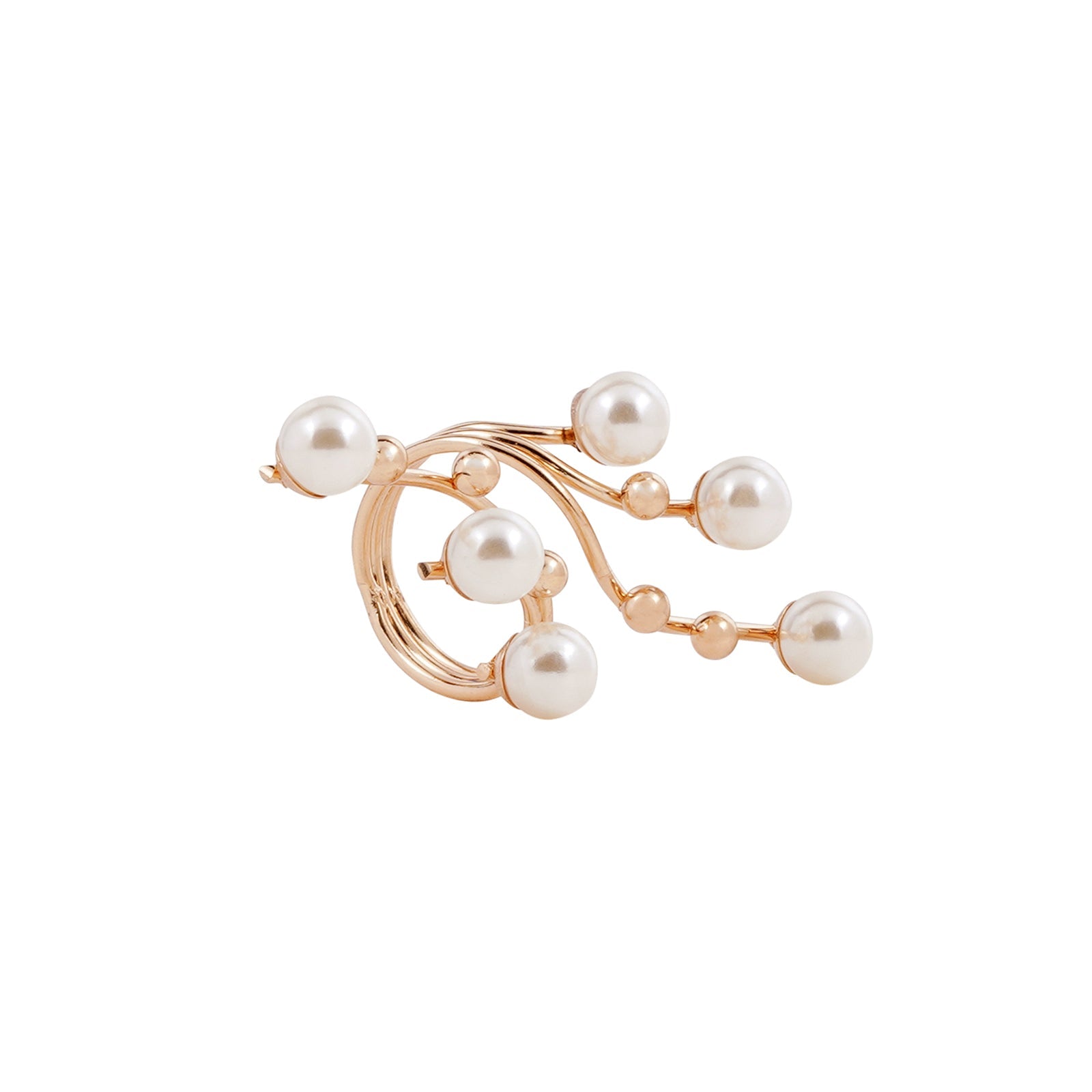 Perlita Pearl Gold Ring
