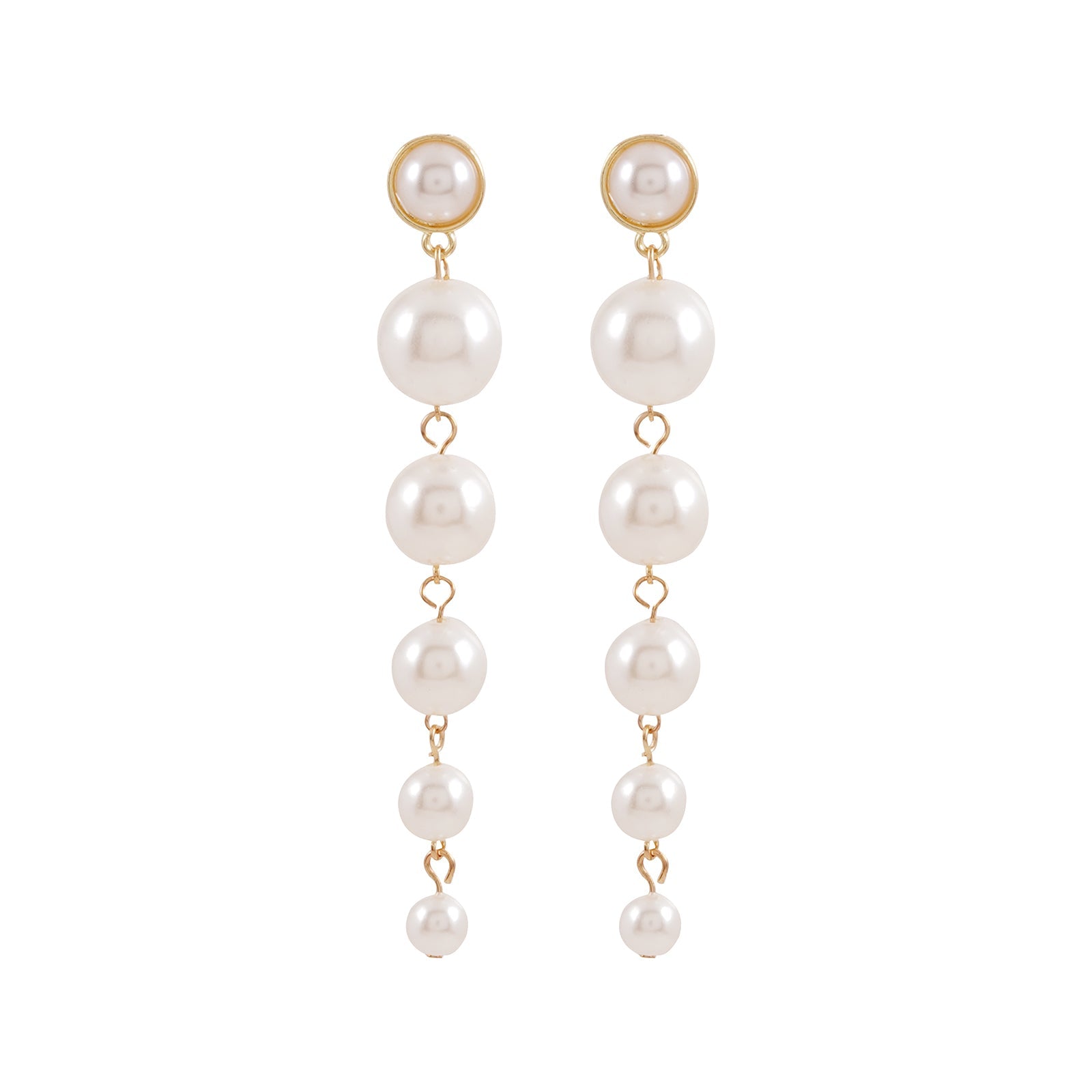 Pearlina Gold Earrings
