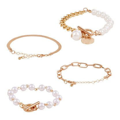 Ninetta Gold Bracelet Set