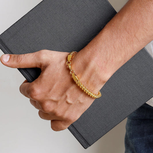 Heracles Gold Bracelet