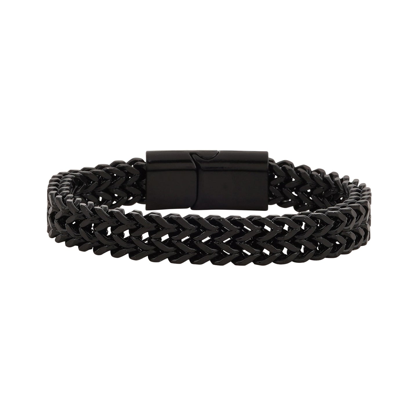 Perseus Black Stainless Steel Chain Bracelet