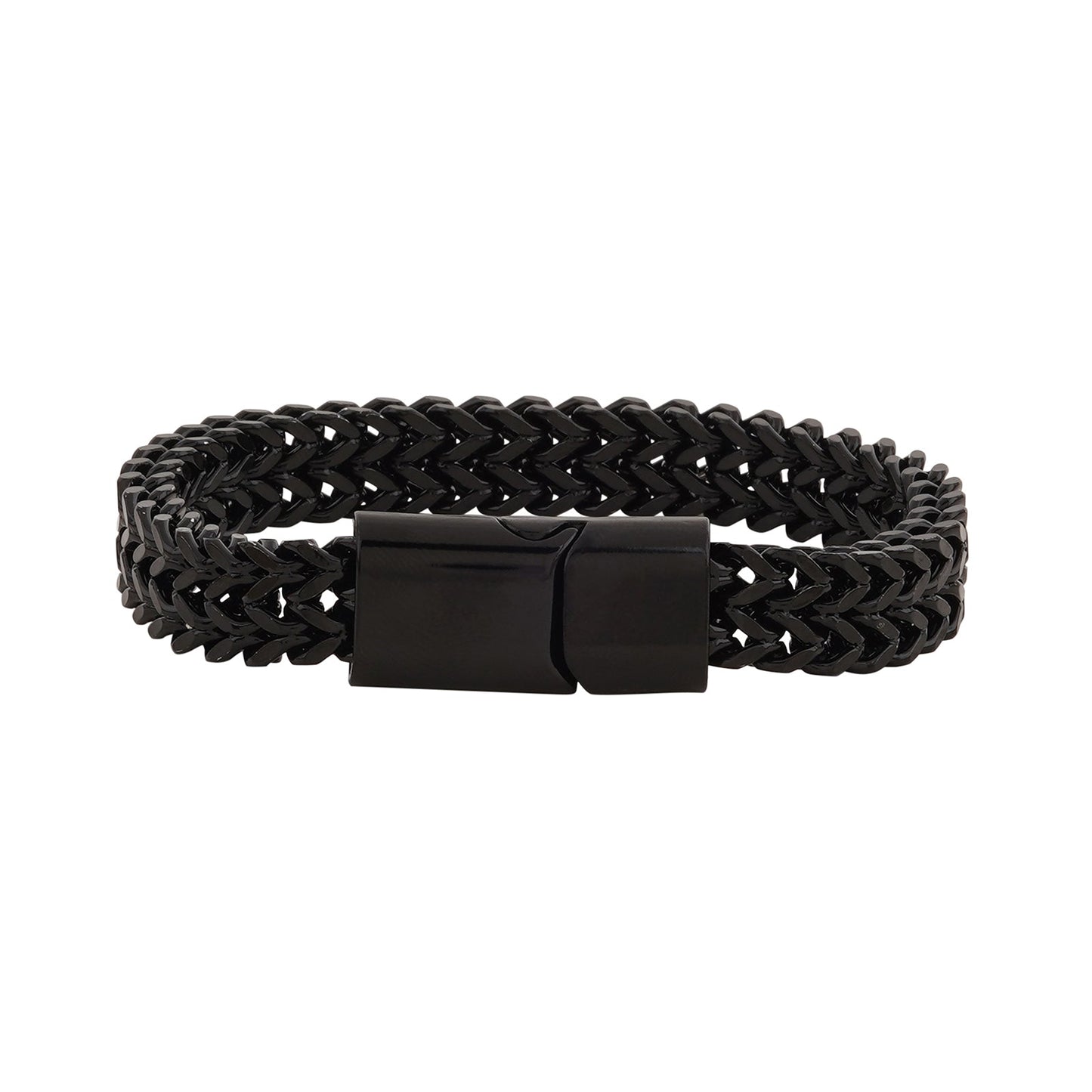 Perseus Black Stainless Steel Chain Bracelet