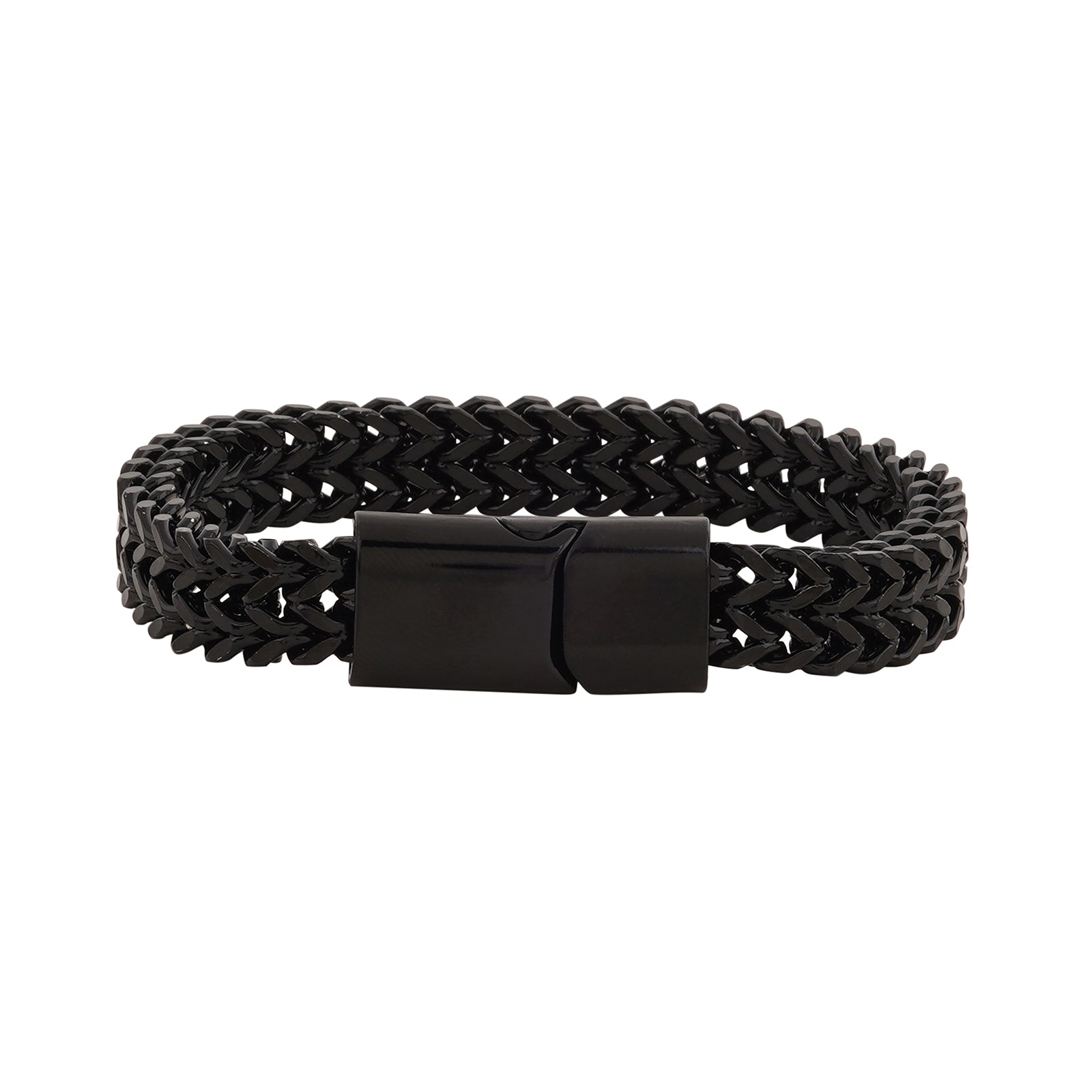 Perseus Black Stainless Steel Chain Bracelet