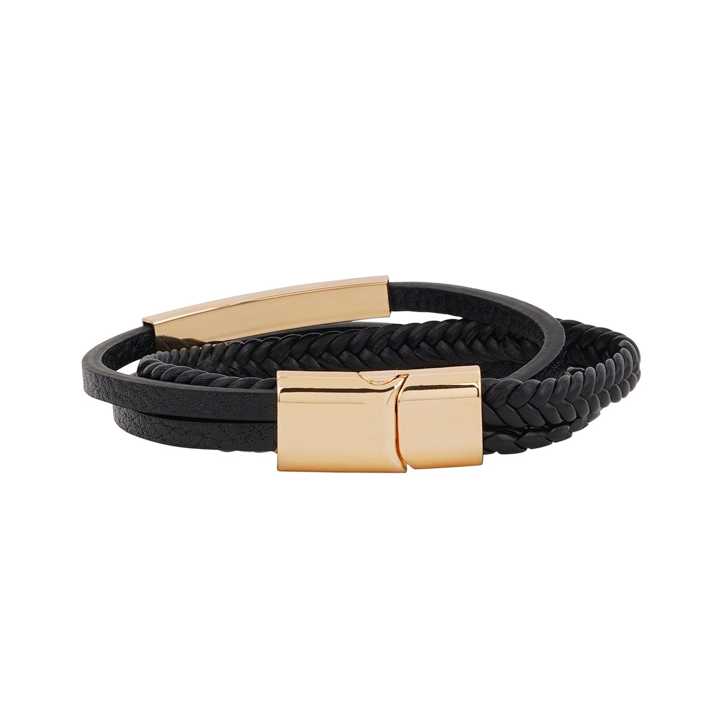 Theseus Black And Gold Bracelet