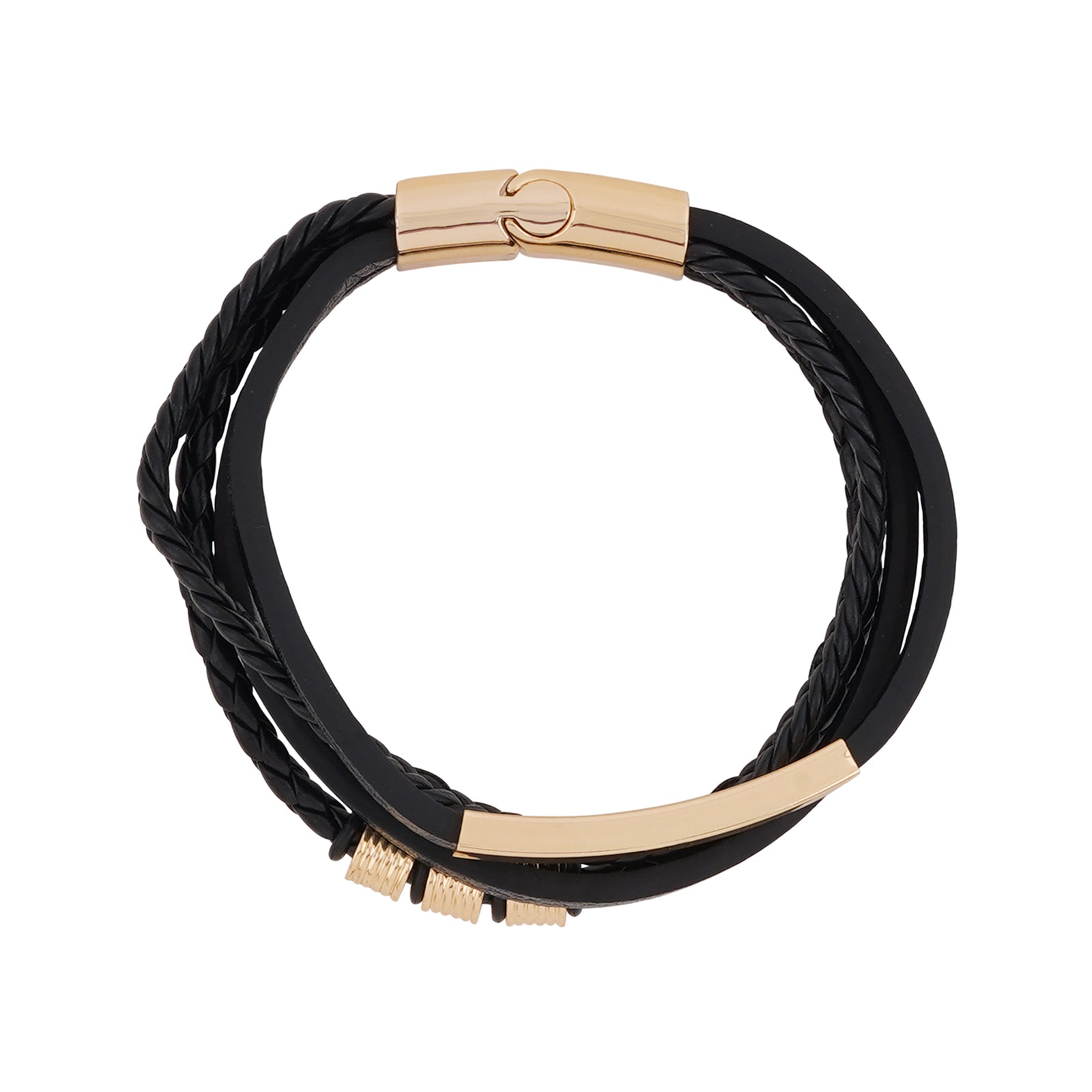 Theseus Black And Gold Bracelet