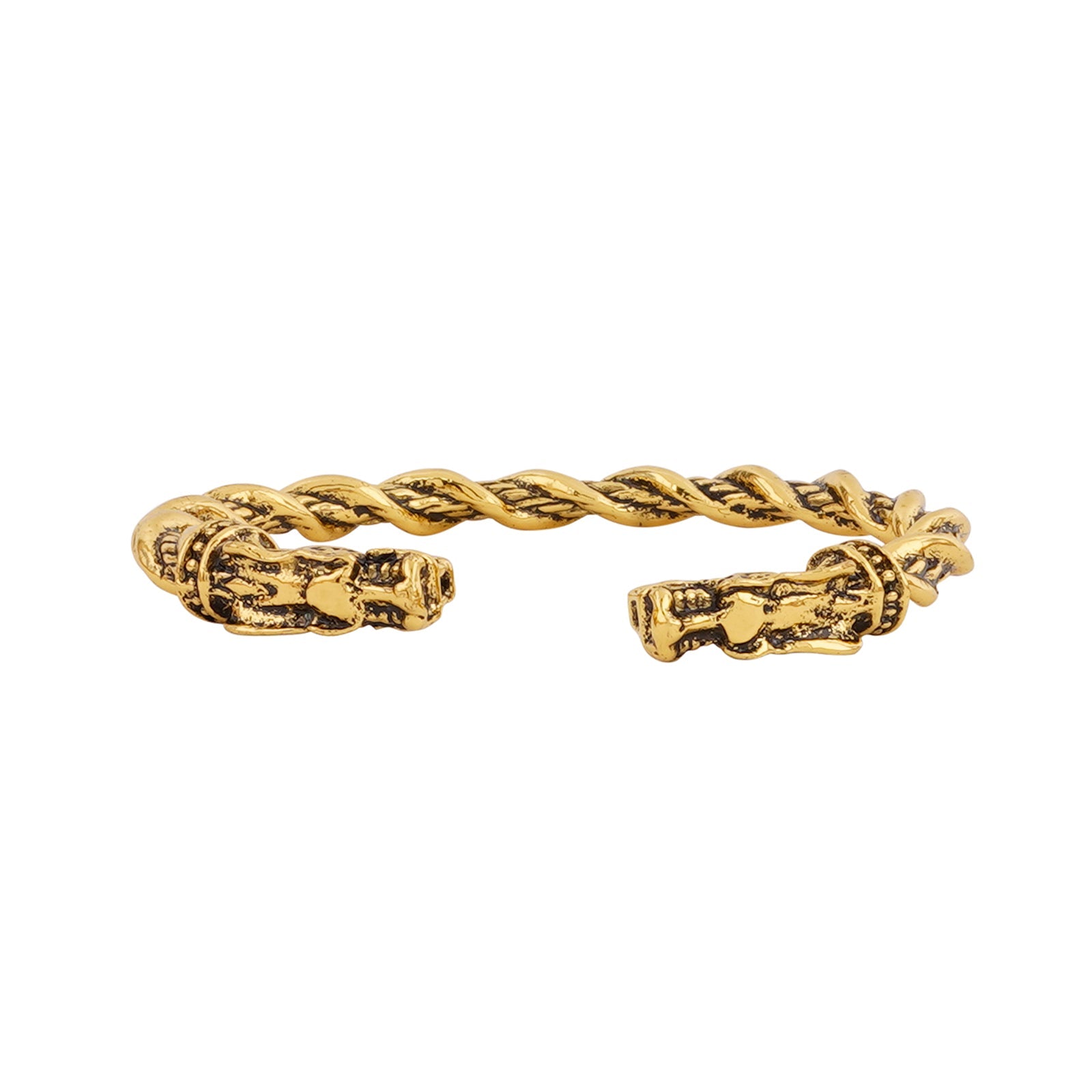 Atlas Gold Dragon Head Bracelet