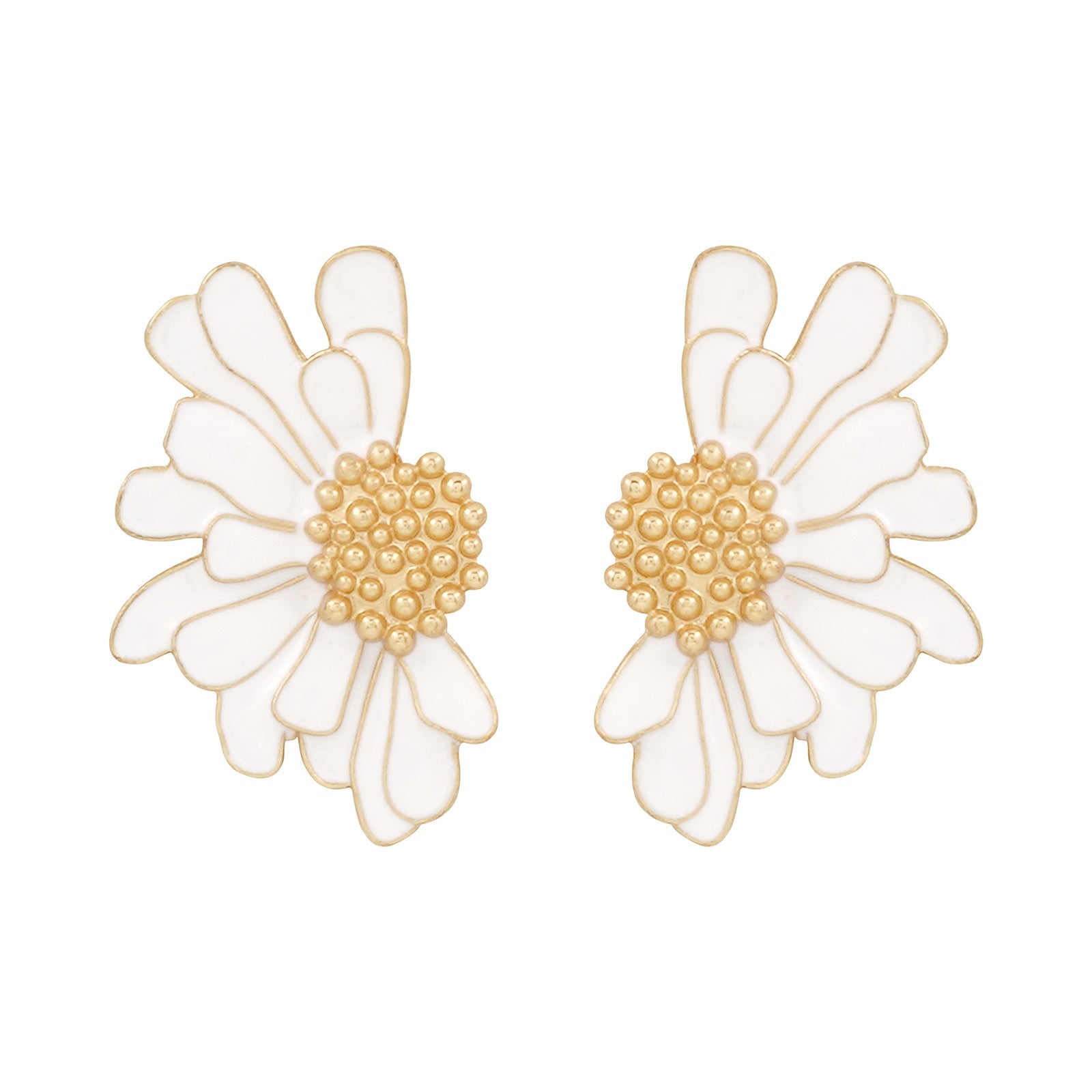 Lolanthe White Earrings