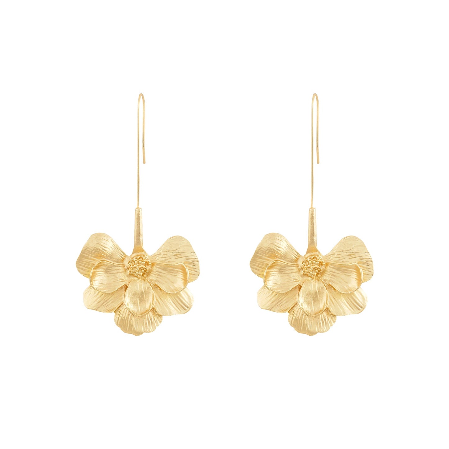 Calanthe Gold Earrings