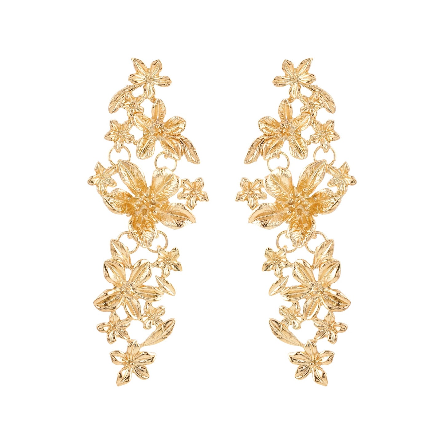 Marguerite Gold Earrings