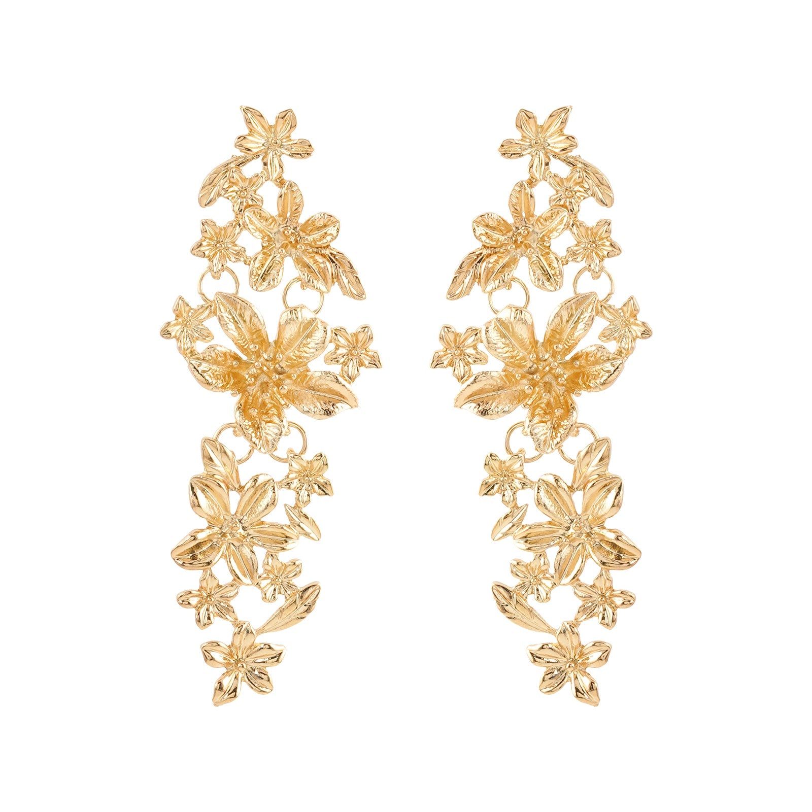 Marguerite Gold Earrings