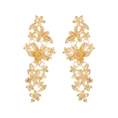 Marguerite Gold Earrings