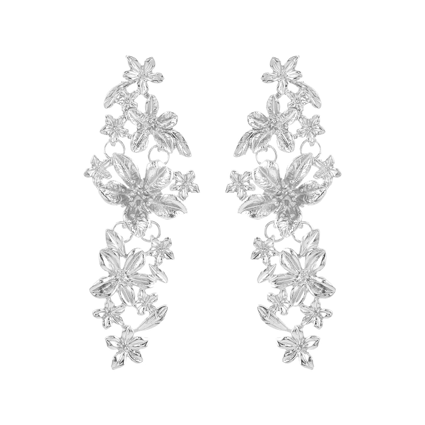 Marguerite Silver Earrings