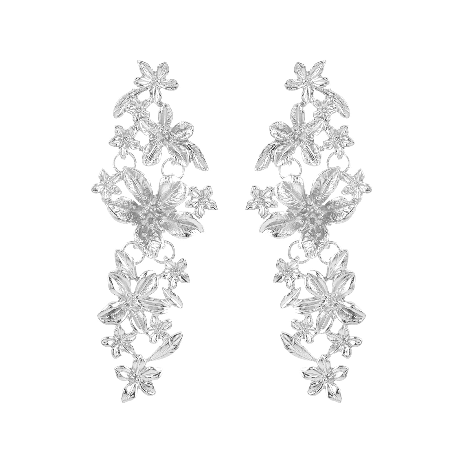 Marguerite Silver Earrings