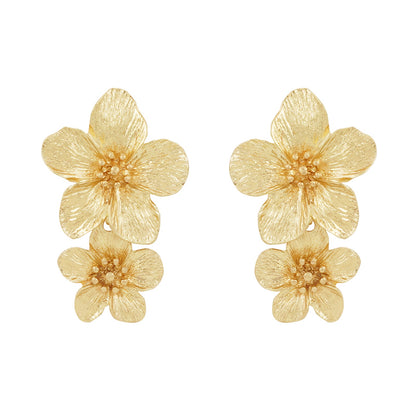 Narcissa Gold Earrings